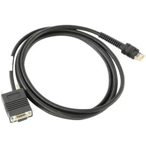 Zebra 2,13 m Seriell Datentransferkabel - DB-9 Buchse Seriell