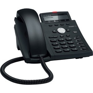 Snom D315 IP-Telefon - Schwarz, Blau - VoIP - Anruferkennung - Freisprecheinrichtung - 2 x Netzwerk (RJ-45) - USB - Monoch