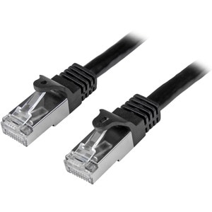 StarTech.com N6SPAT2MBK. Kabellänge: 2 m, Cable standard: Cat6, Cable shielding: SF/UTP (S-FTP), Anschluss 1: RJ-45, Ansch