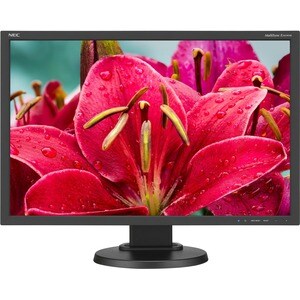 NEC Display MultiSync E245WMi 61 cm (24 Zoll) WUXGA LED LCD-Monitor - 16:10 Format - Schwarz - 609,60 mm Class - 1920 x 12