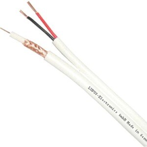 LUPUS 250 m Video-/Stromkabel für Videogerät, Kamera - Erster Anschluss: Bare Wire - Zweiter Anschluss: Bare Wire - Abschi