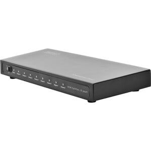 DIGITUS Professional DS-43302 Signalverteiler - Metall - 1920 x 1200 - 225 MHz Maximale Videobandbreite - 1 x HDMI Ein - 8