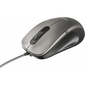 Trust Ivero Mouse - USB - Optical - 3 Button(s) - Cable - 1000 dpi - Scroll Wheel