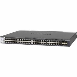 Netgear ProSafe M4300 M4300-48X 48 Ports Manageable Layer 3 Switch - 10GBase-T, 10GBase-X - 4 Layer Supported - Modular - 