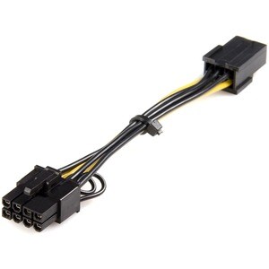 StarTech.com Adapterkabel - 15,49 cm - für PCI Express Card - PCI-E / PCI-E - Gelb - 1 PCs