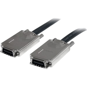 StarTech.com 2 m SAS Datentransferkabel - 1 - Cable for Festplatte, Netzwerkgerät, Speicherausrüstung - Abschirmung - Schwarz