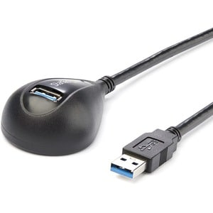 StarTech.com SuperSpeed USB3SEXT5DKB 1,52 m USB Datentransferkabel - 1 Stück - Cable for Desktop-Computer, Flash-Laufwerk,