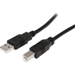 StarTech.com 50 cm USB Datentransferkabel - 1 - Abschirmung - Schwarz