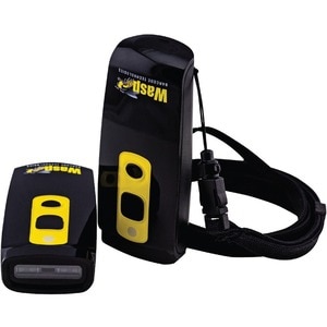 Wasp WWS150i Handheld Barcode Scanner - Wireless Connectivity - Yellow - 304.80 mm Scan Distance - 1D, 2D - CCD - Bluetooth