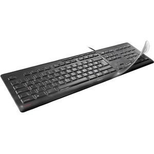 CHERRY WetEx Protective Film - Supports Keyboard - Liquid Resistant, Oil Resistant, Halogen-free, Latex-free, Acid Resista