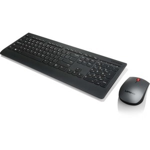 Lenovo Essential Keyboard & Mouse - Swiss, Finnish - Cable - Cable