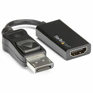 StarTech.com DisplayPort to HDMI Adapter - 4K 60Hz - Video Converter for Your DP Computer and HDMI TV or Computer Monitor 