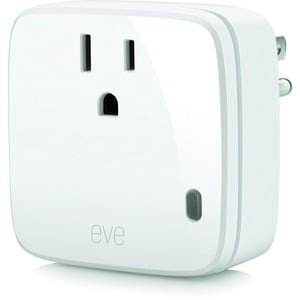 Eve Switch & Power Meter with Apple HomeKit Technology, Bluetooth Low Energy - 1 x AC Power Plug - 1 x Type B Receptacle -