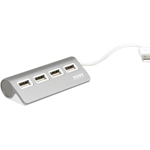 Port USB Hub - USB - External - 4 Total USB Port(s) - 4 USB 2.0 Port(s) - PC, Mac, Linux