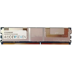 Modulo Memoria V7 V753008GBF per Server - 8 GB - DDR2-667/PC2-5300 DDR2 SDRAM - 667 MHz Due rank Memoria - CL5 - 1,80 V - 