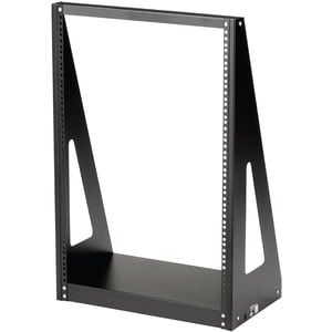 StarTech.com 2-Post 16U Heavy-Duty Desktop Server Rack, Small Open Frame 19in Network Rack for Home/Office IT Equipment, T