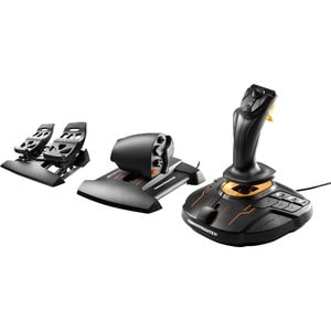 Thrustmaster T.16000M FCS Flight Pack - Cable - USB - PC - Black