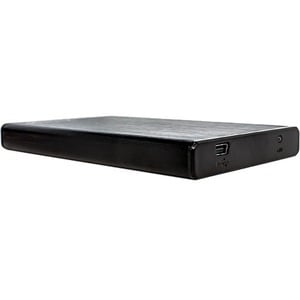 Vorago Enclosure HDD-102 Negro Dd 2.5 USB 2.0 SATA - 1 x HDD admitido - 1 x Bahía Total - 1 x Bahía 2,5" - Aluminio, Plástico