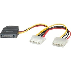 Cavo splitter ITB - Per Disco rigido - SATA / Molex - 25