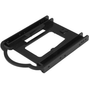 StarTech.com Drive Bay Adapter for 3.5" SATA/600, Serial Attached SCSI (SAS), U.2 Internal - Black - Easily install one 2.