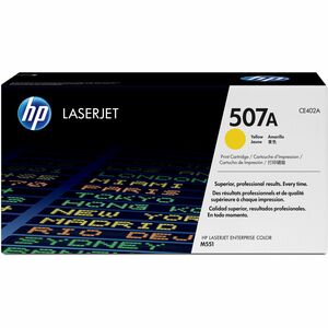 Cartuccia Toner Originale HP 507A Laser - Giallo - 1 Unità - Laser - 1 Confezione