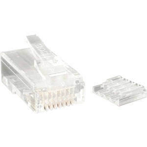 PACKAGE 50 UNITS RJ45 CAT6 MODULAR MULTIFILE CONNECTORS