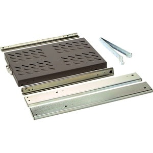 HPE 1U Rack Shelf - 482.60 mm Rack Width - Graphite - 68.04 kg Maximum Weight Capacity