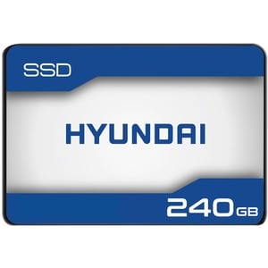 Hyundai 240GB SATA 3D TLC 2.5" Internal PC SSD, Advanced 3D NAND Flash, Up to 550/450 MB/s - Hyundai 240GB Internal Solid 