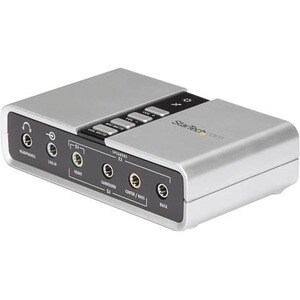 StarTech.com Externe Soundbox - 16 Bit DAC-Datenbreite - 7.1 Klangkanäle - Extern - C-Media - USB 2.0 - 48 kHz Maximale Wi