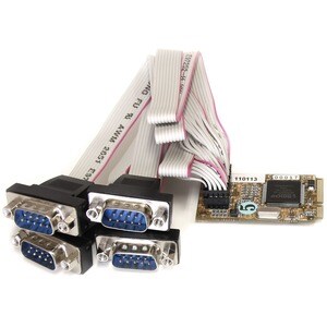 StarTech.com Serieller Multiport-Adapter - Grün - TAA-konform - Mini PCI Express - 7,20 Mbit/s - Plug-in-Karte