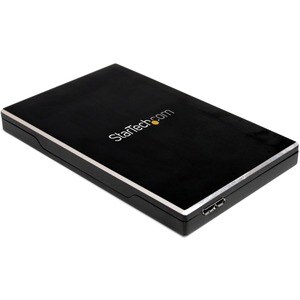 StarTech.com Laufwerksgehäuse SATA/600 - USB 3.0 Host Interface Extern - Schwarz - TAA-konform - 1 x HDD unterstützt - 1 x
