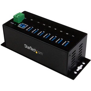 StarTech.com USB-Hub - USB 3.0 Type B - Extern - Schwarz - TAA-konform - 7 Total USB Port(s) - 7 USB 3.0 Port(s)