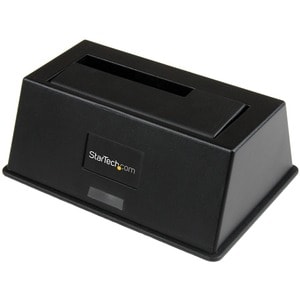 StarTech.com Laufwerk-Dock SATA/600 - USB 3.0 Typ B Host Interface - UASP-Support Extern - Schwarz - 1 x HDD unterstützt -