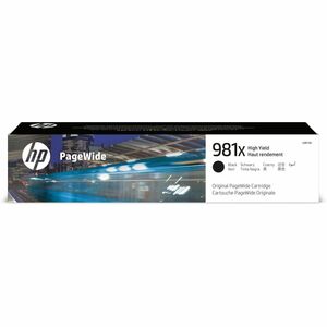 Cartuccia inchiostro Originale HP 981X (L0R12A) Alto Rendimento Page Wide - Nero - Confezione singola - 1 Unità - Alto Ren