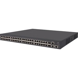 HPE 1950 1950-48G-2SFP+-2XGT-PoE+(370W) 50 Ports Manageable Ethernet Switch - Gigabit Ethernet, 10 Gigabit Ethernet - 10/1