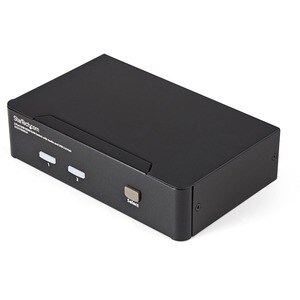 StarTech.com KVM-Switchbox - TAA-konform - 2 Computer - 1 Lokaler Benutzer(n) - WUXGA - 1920 x 1200 - 3 - Desktop