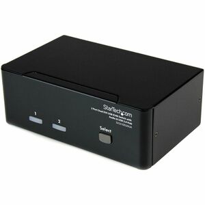 StarTech.com KVM-Switchbox - TAA-konform - 2 Computer - QXGA - 2048 x 1536 - 6 x USB - 6 x DVI - Desktop