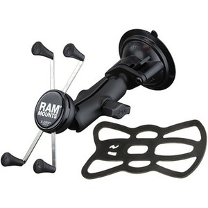 RAM Mounts X-Grip RAM-B-166-UN10U Multi Purpose Holder - 5.5" Height x 4.5" Width x 0.9" Depth - Stainless Steel, Aluminum