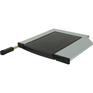 CRU DataPort 27L DP27L Drive Bay Adapter for 5.25" - Serial ATA/600 Host Interface Internal - Black - 1 x Total Bay - 1 x 