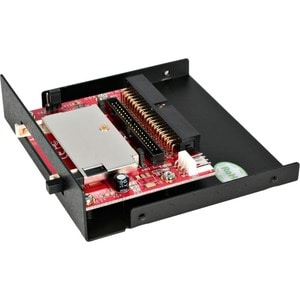 StarTech.com 3.5in Drive Bay IDE to CF Adapter Card - CompactFlash Type I, CompactFlash Type II, Microdrive - IDE/EIDE - I