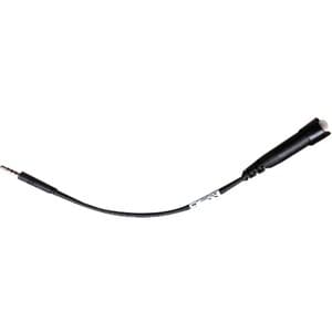 3.5mm Collared female to 3.5mm headset adapter cable.