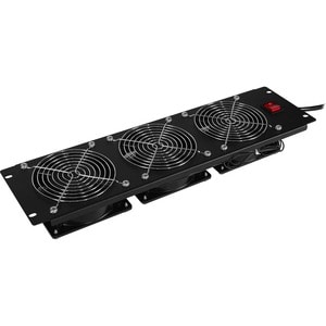 CyberPower Carbon CRA12003 Fan Tray - 3 Fan - 6.8 m³/min - Black