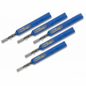 Fluke Networks Quick Clean Cleaner 2.5 mm Fiber - SC, ST, FC, E2000, 5 pack - For Fiber Optic - 5 Pack