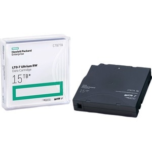 HPE LTO Ultrium-7 Data Cartridge - LTO-7 - Rewritable - 6.25 TB (Native) / 15 TB (Compressed) - 846 m Tape Length - 315 MB