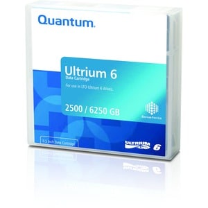Quantum Cartridge LTO-6 - 2,50 TB (Nativ) / 6,25 TB (komprimiert) - 846 m Tape Length