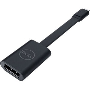 Dell 470-ACFX, USB-C(M) to DisplayPort Adapter, 1xDP Digital Audio/Video Female, 1xUSB-C Male, 4096x2160 Supported