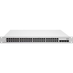 Meraki MS MS225-48LP 48 Ports Manageable Ethernet Switch - Gigabit Ethernet, 10 Gigabit Ethernet - 10/100/1000Base-T, 10GB