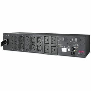 APC NetShelter Metered Rack PDU, 2U, 5.0kW, 208V, 30A, 12 C13 and 4 C19 outlet - Metered - NEMA L6-30P - 12 x IEC 60320 C1