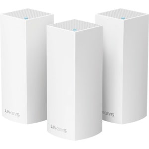 Linksys Velop Wi-Fi 5 IEEE 802.11ac Ethernet Wireless Router - 2.40 GHz ISM Band - 5 GHz UNII Band - 6 x Antenna(6 x Inter
