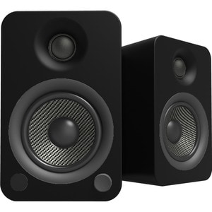 Kanto YU4MB 2.0 Bluetooth Speaker System - 70 W RMS - Matte Black - Bookshelf - 60 Hz to 20 kHz - USB